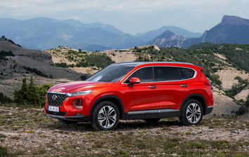 Новый Hyundai Santa Fe получит систему распознавания отпечатков пальцев