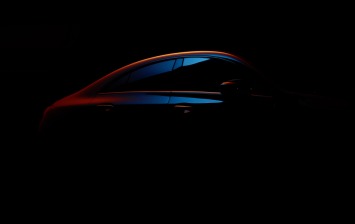 Mercedes показал тизер нового CLA