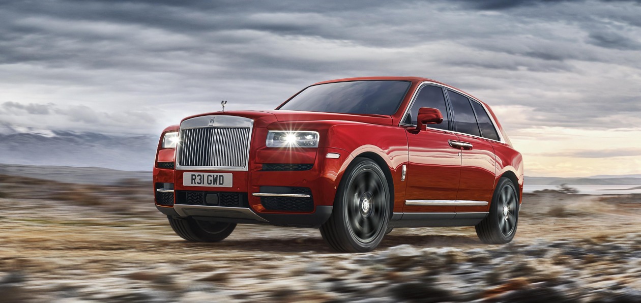 Новый Rolls-Royce Cullinan доехал до России