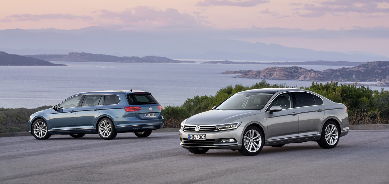 Volkswagen обновит седан и универсал Passat