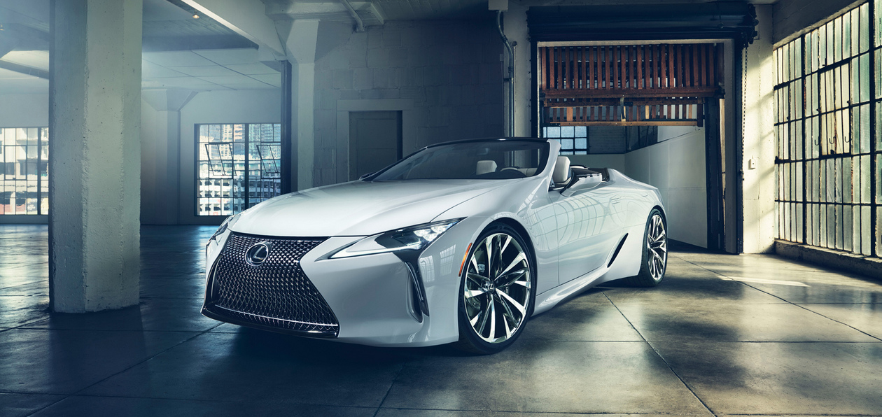 Lexus покажет концепт LC Convertible в Детройте