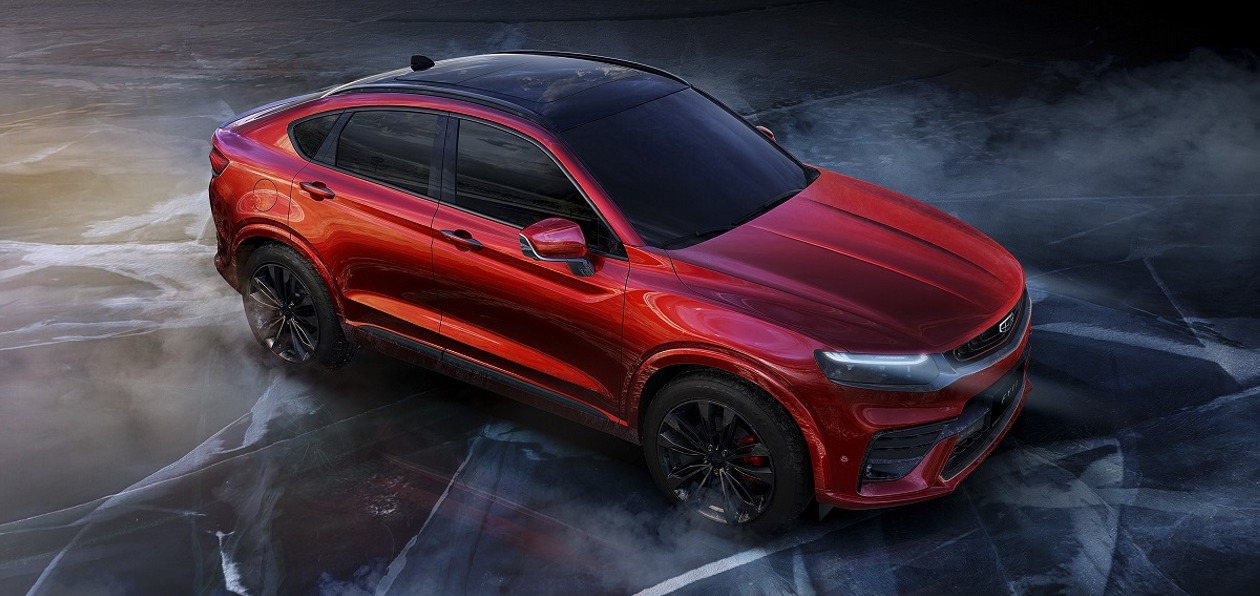Geely рассказал о «начинке» будущего купе-кроссовера