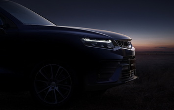 Geely показал первые тизеры будущего купе-кроссовера