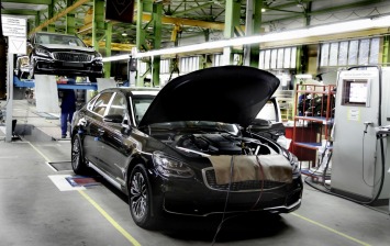 Флагманский седан Kia встал на конвейер «Автотора»