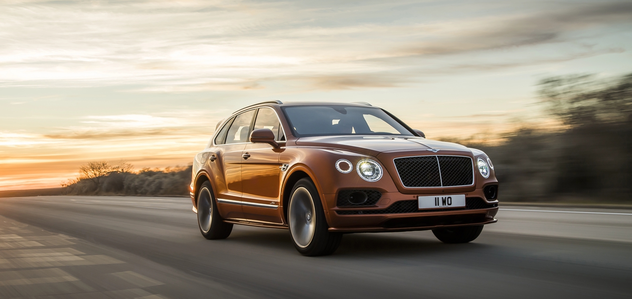 Bentley привезет в Женеву более мощную версию Bentayga
