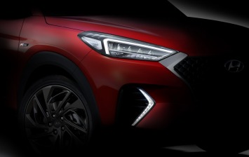 Hyundai выложил первые тизеры «заряженного» Tucson