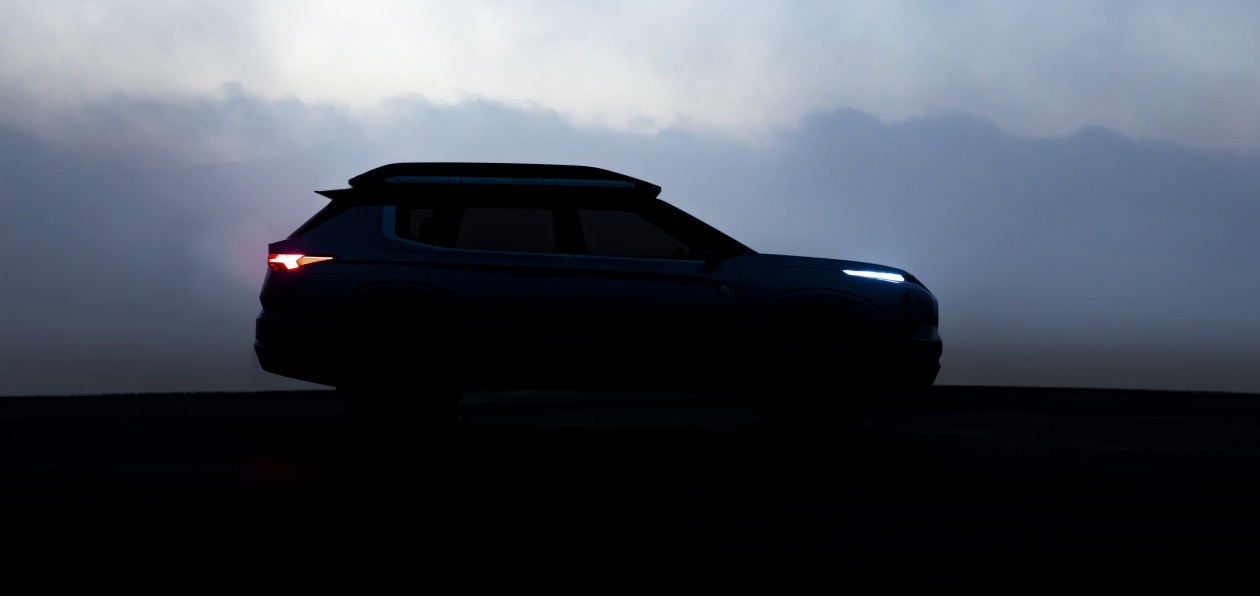 Mitsubishi показала новый тизер будущего электрокроссовера