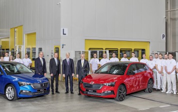 Skoda запустила производство новой Scala