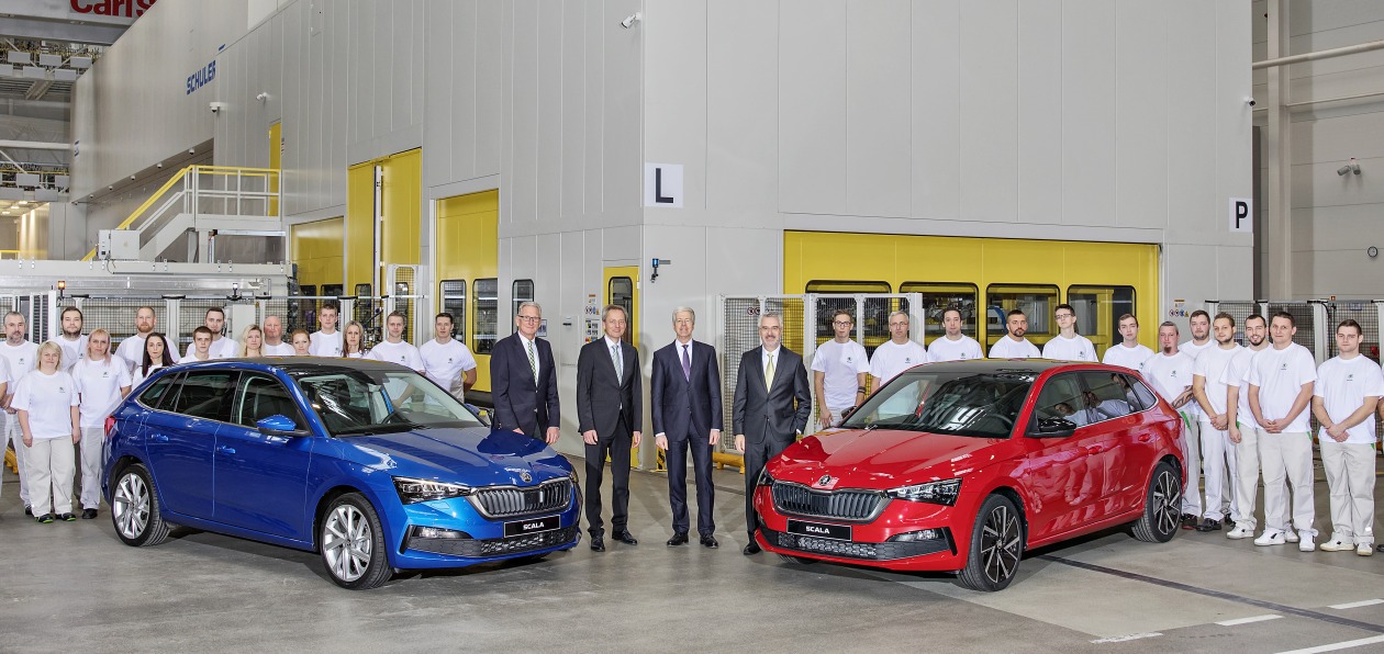 Skoda запустила производство новой Scala