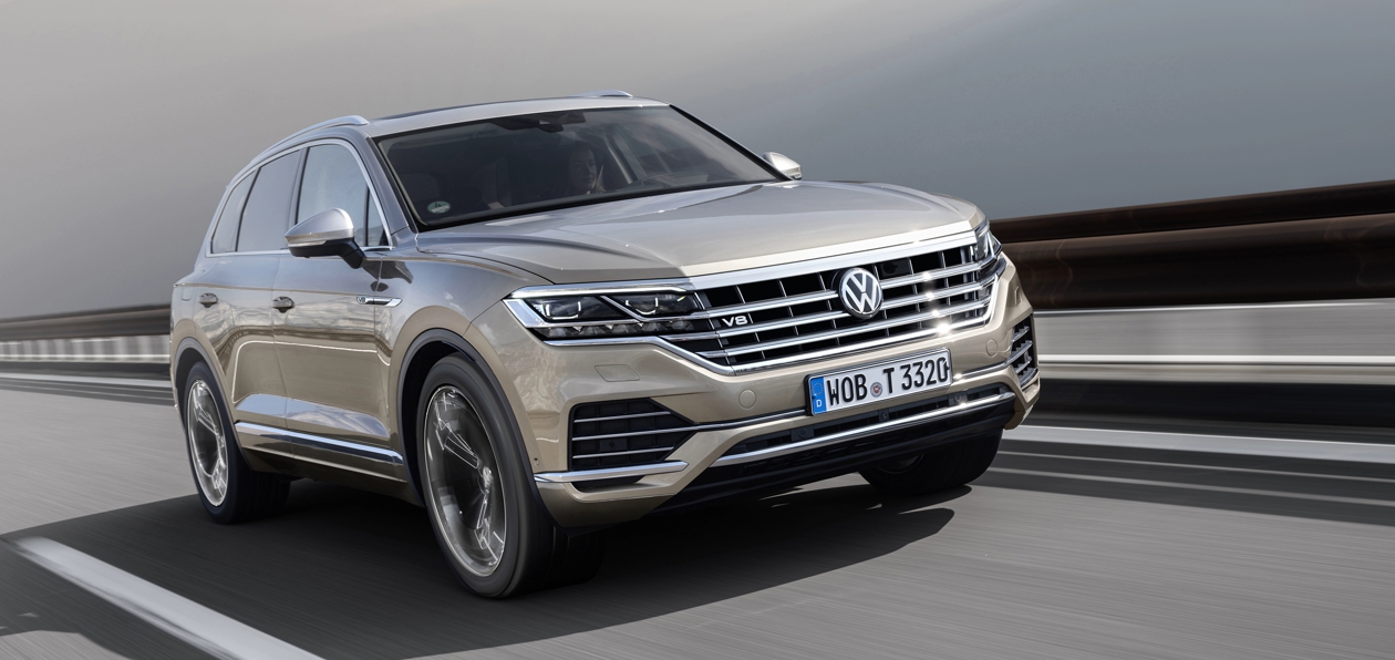 Volkswagen привезет в Женеву самый мощный дизельный Touareg