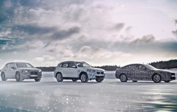 BMW тестирует за Полярным кругом новые электромобили
