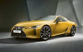 До России добрался новый Lexus LC Yellow Edition