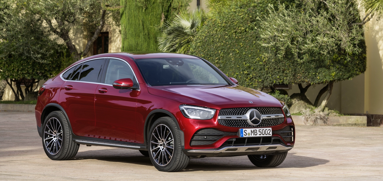 Mercedes GLC кросс-купе обновился вслед за кроссовером