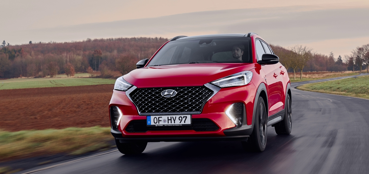 Hyundai показал спортивный Tucson N Line