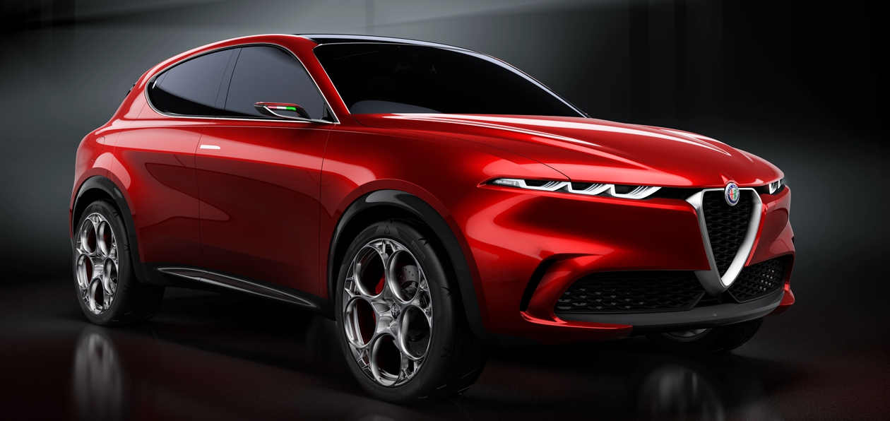 Alfa Romeo рассекретила концептуальный гибридный кроссовер