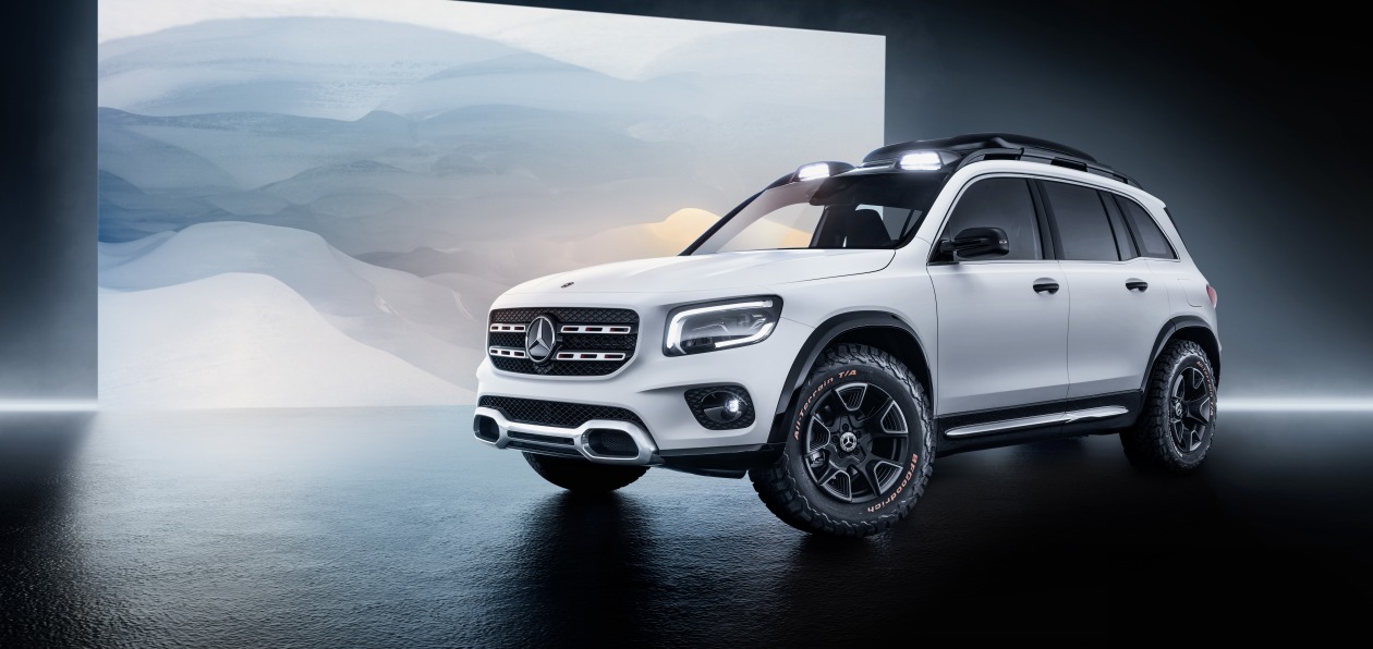 Mercedes рассекретил концептуальный GLB