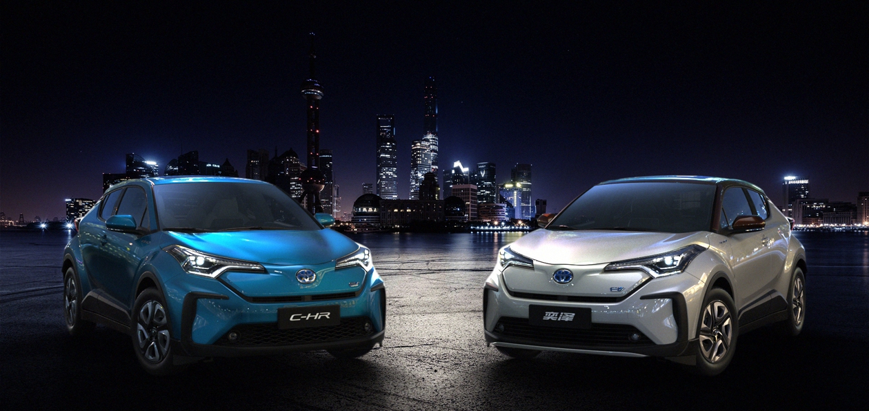 Toyota превратит C-HR в электрокроссовер