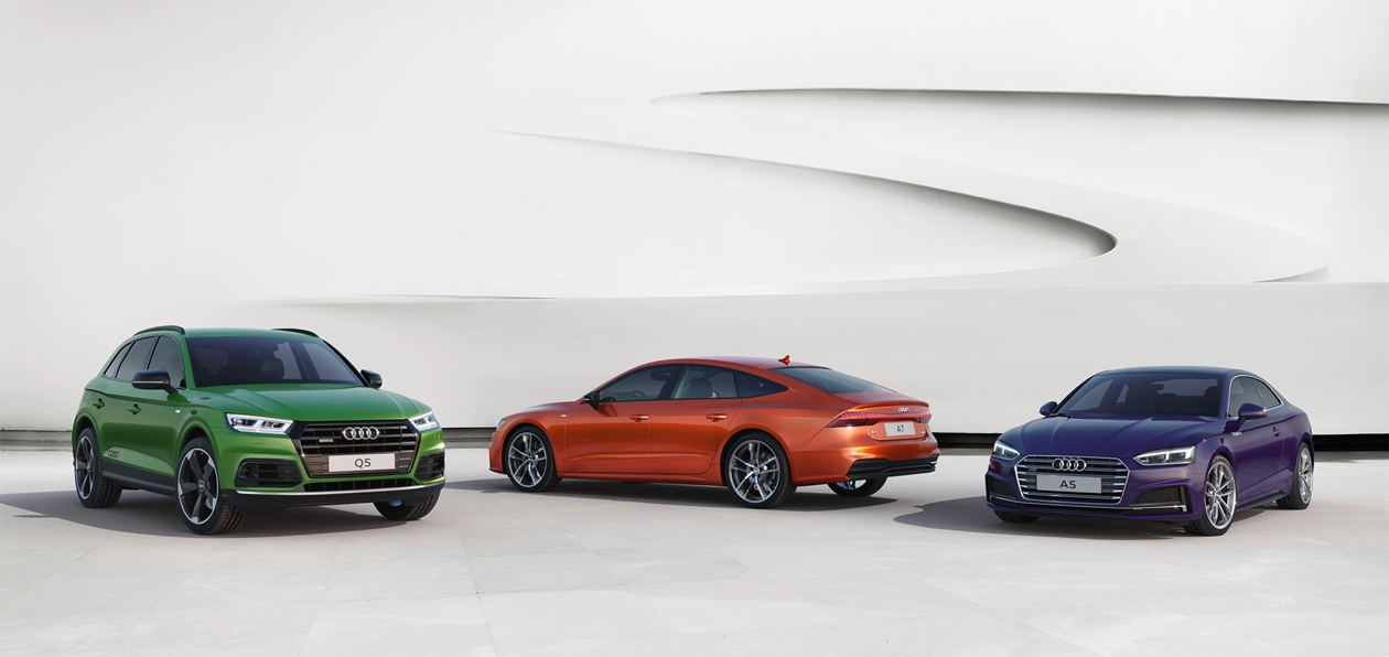 Audi запустила продажи эксклюзивных A7 Sportback, A5 Coupe и Q5