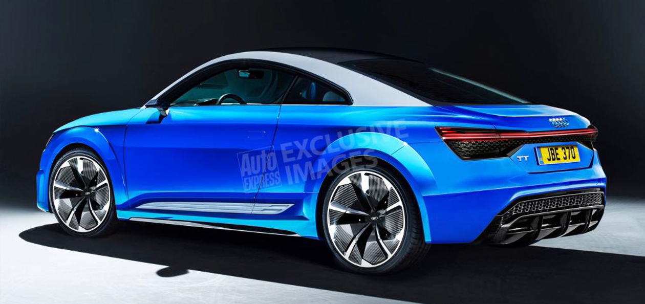 Появились первые изображения электрического преемника Audi ТТ