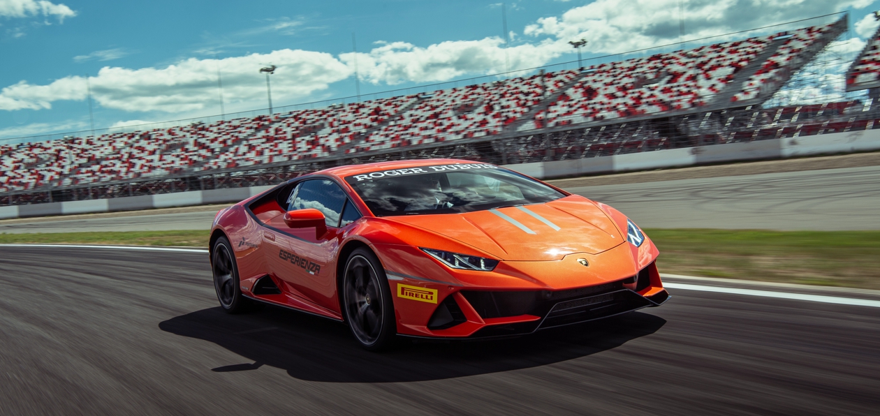 Lamborghini привез новый Huracan Evo на Moscow Raceway