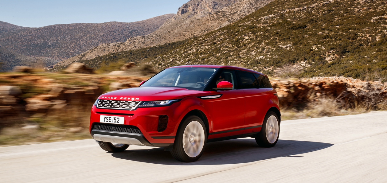 Range Rover Evoque доехал до России