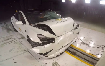 В Euro NCAP разбили Tesla Model 3