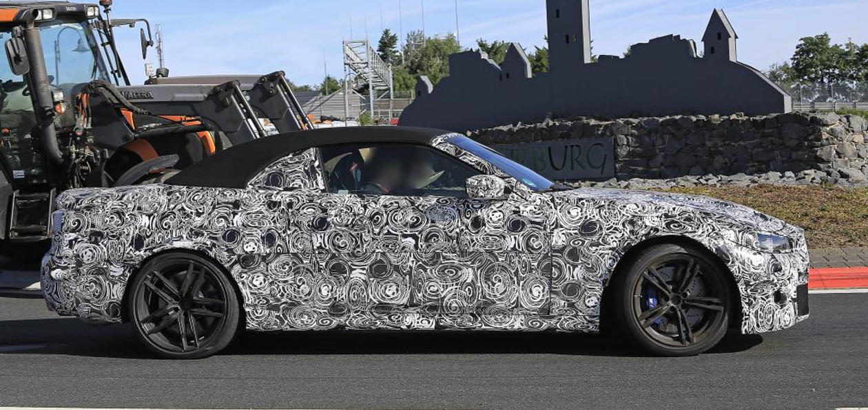 BMW M4 Cabriolet был пойман автошпионами