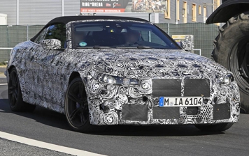 BMW M4 Cabriolet был пойман автошпионами