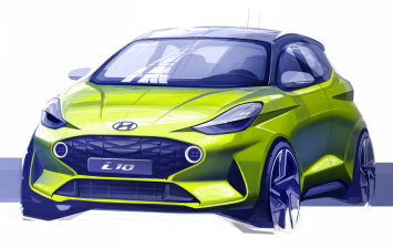 Hyundai показал первое изображение нового поколения i10