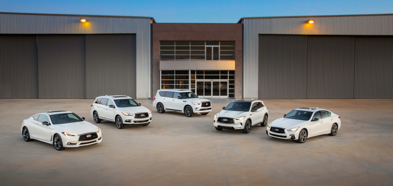 Infiniti выпустил пять моделей в спецверсии к 30-летию марки