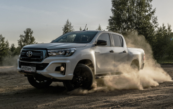 Toyota привезла в Россию новую версию пикапа Hilux