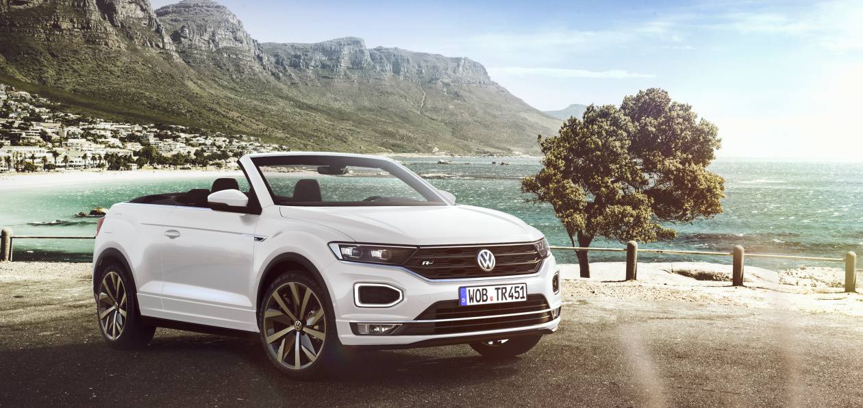 Volkswagen привезет во Франкфурт T-Roc без крыши