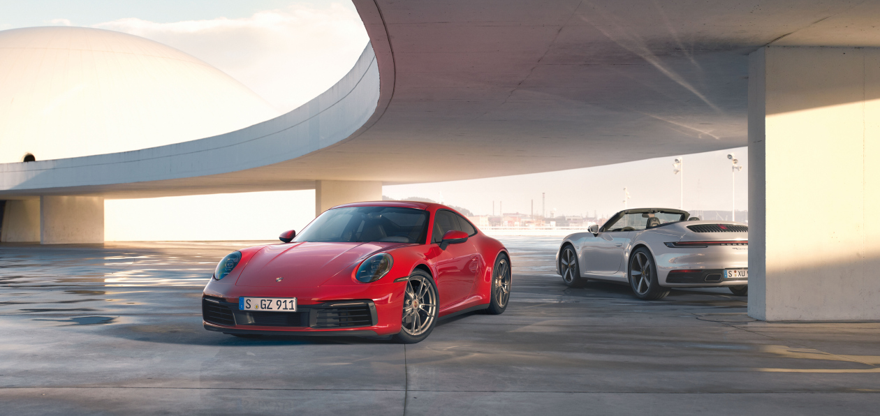 Купе и кабриолет Porsche 911 Carrera получили полноприводную версию