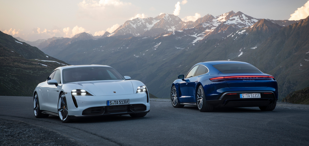 Porsche представил свой первый серийный электроспорткар