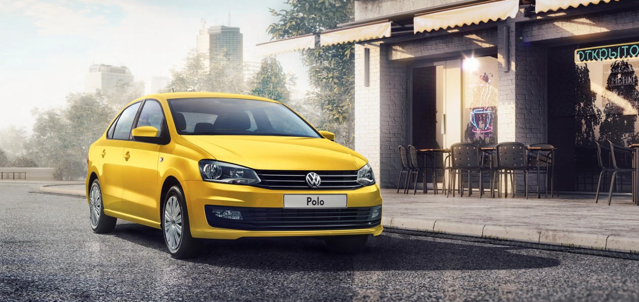 Volkswagen выпустил ограниченную серию желтых Polo с «автоматом»