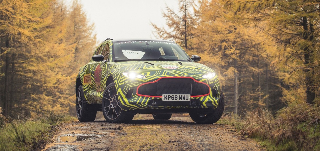 Первый кроссовер Aston Martin станет доступен в России