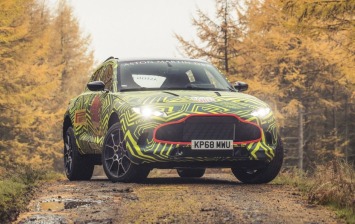 Первый кроссовер Aston Martin станет доступен в России