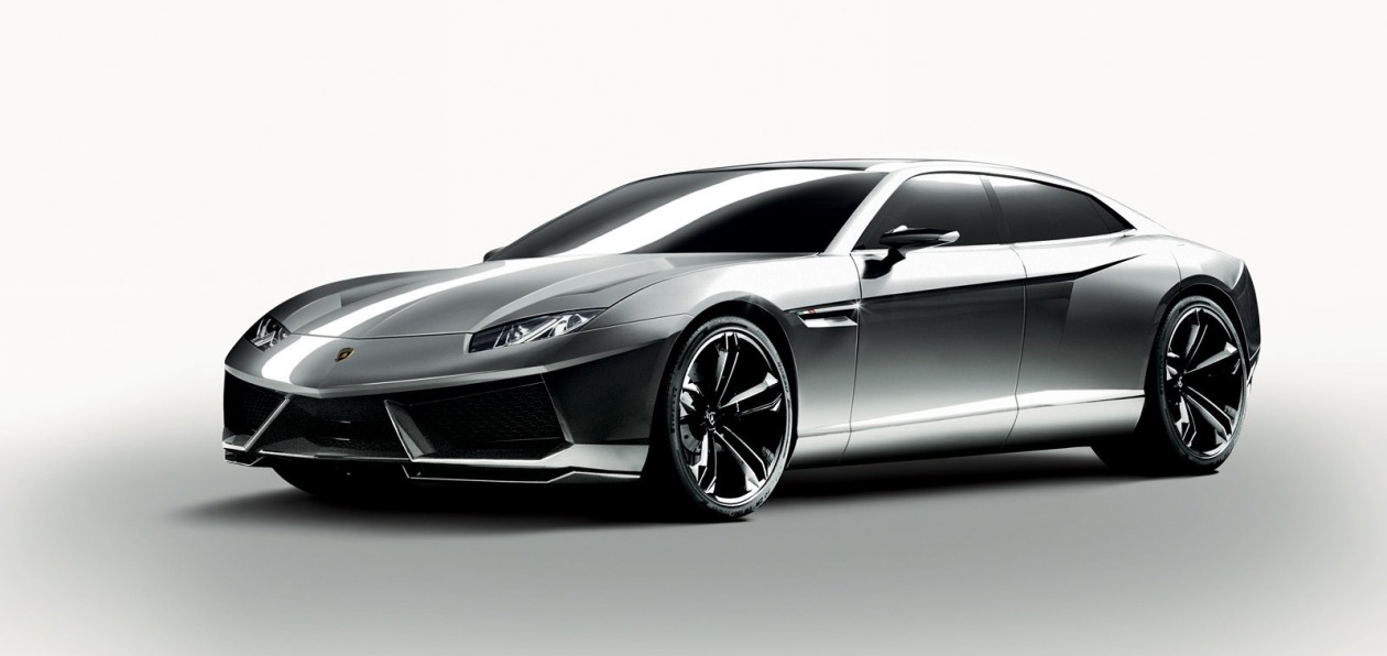 Четырехдверный Lamborghini поедет на электротяге