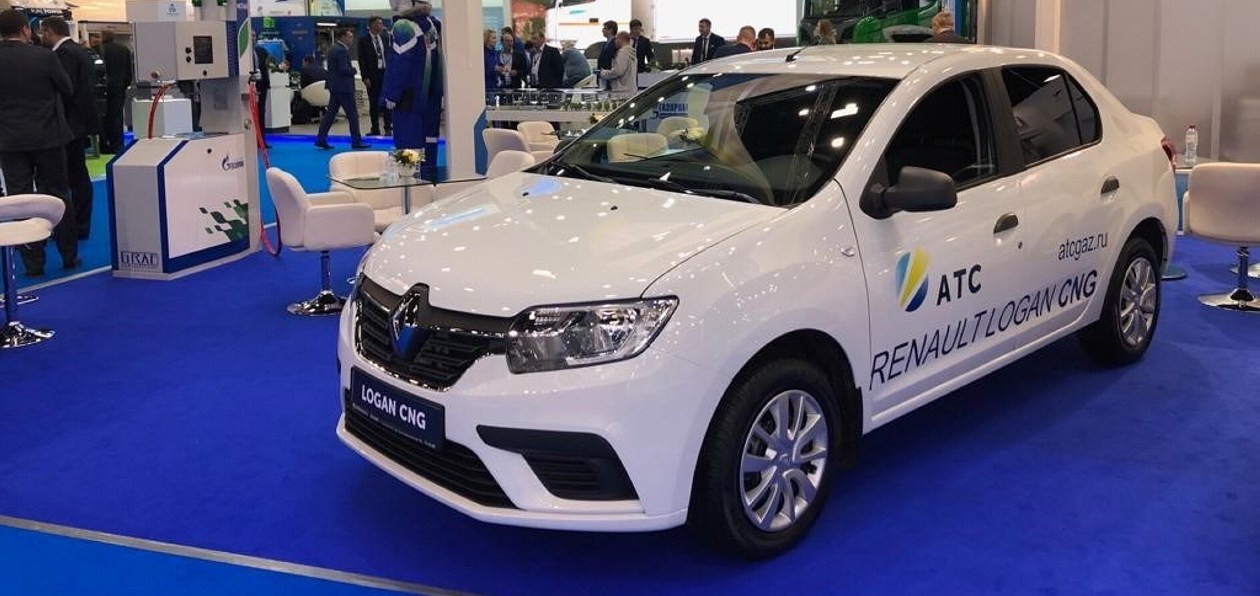 Renault представил Logan на природном газе