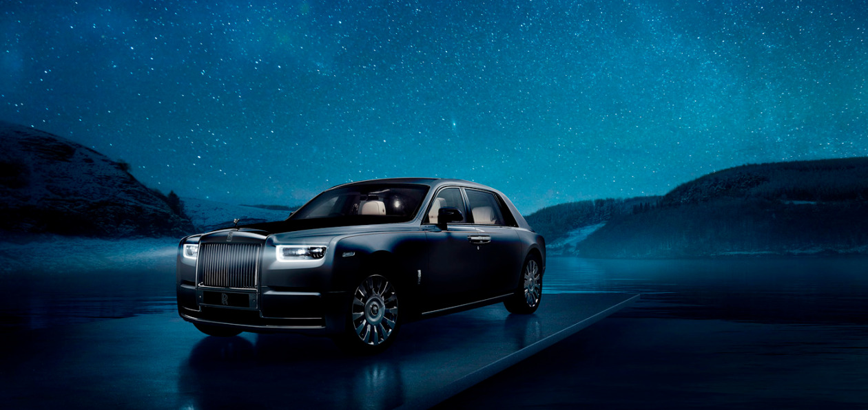 Rolls-Royce привез в Россию Phantom в «космической» спецверсии