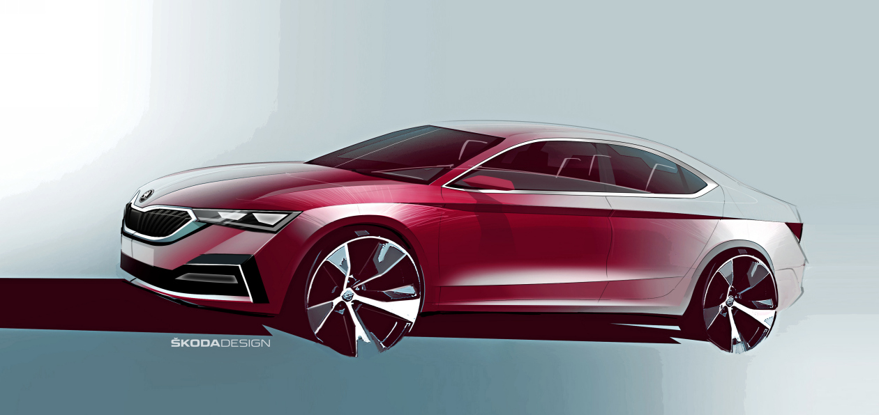 Skoda показала изображения Octavia четвертого поколения