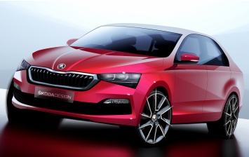 Skoda показала, как будет выглядеть новый Rapid