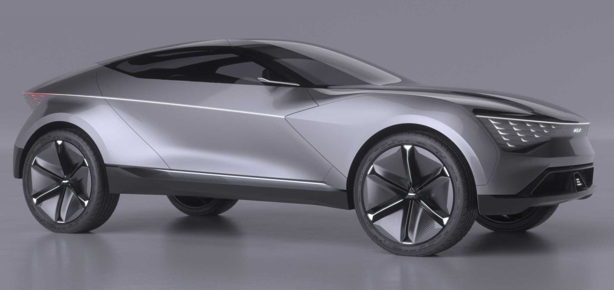 Kia представил концептуальный купе-кроссовер Futuron