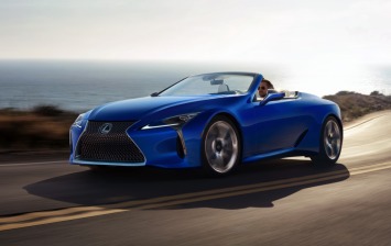 Lexus показал LC 500 кабриолет