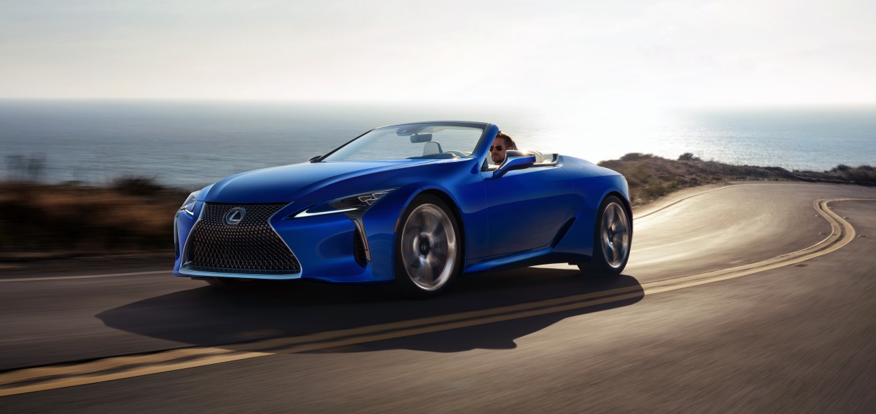 Lexus показал LC 500 кабриолет