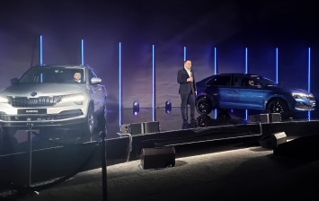 Skoda показала в Петербурге новые Karoq и Rapid