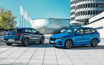 BMW электрифицировал кроссоверы X1 и X2