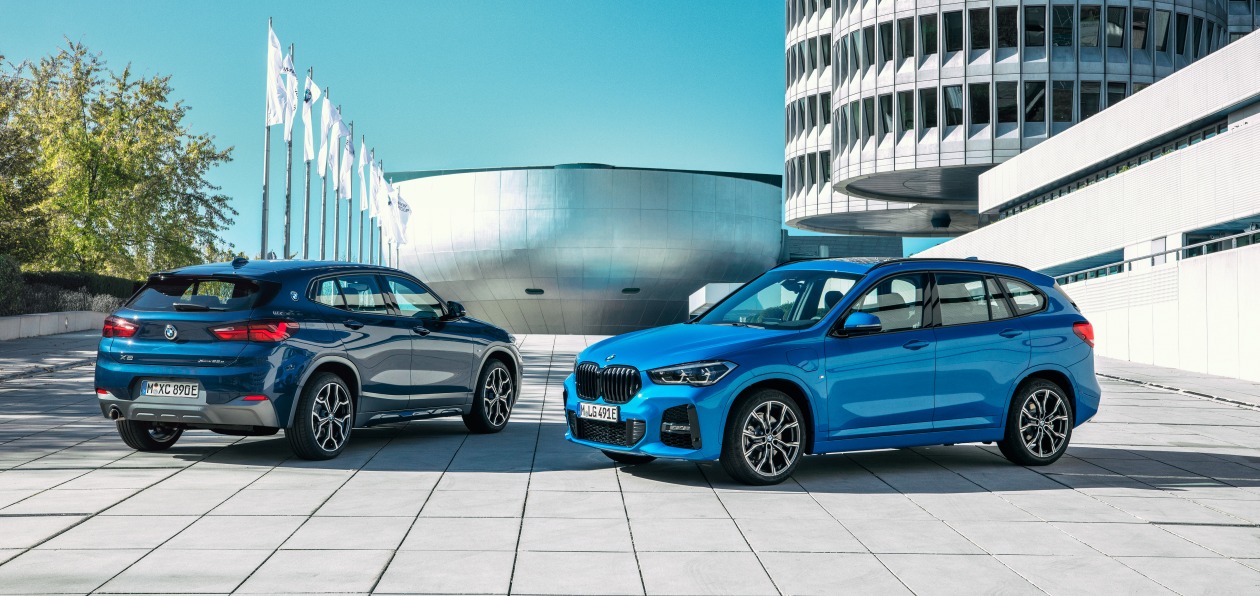 BMW электрифицировал кроссоверы X1 и X2