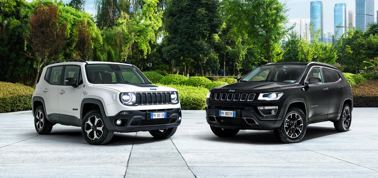 Jeep начал принимать заказы на гибридные Renegade и Compass