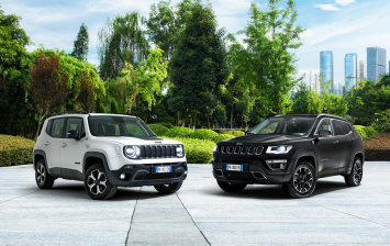 Jeep начал принимать заказы на гибридные Renegade и Compass